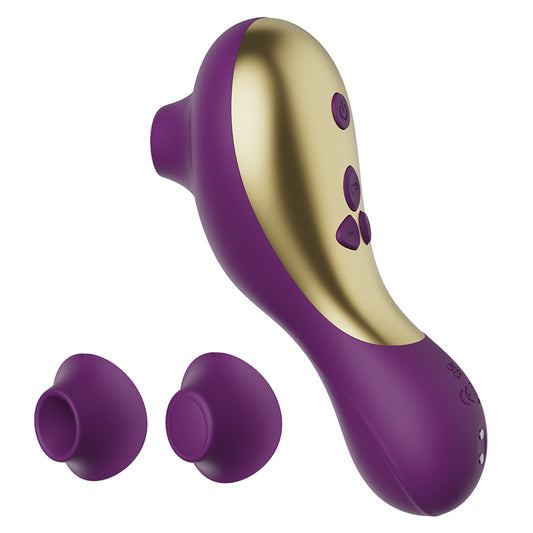 Tracy's Dog Flowliper Clit Toy with Unique Dynamic Pulse - Purple