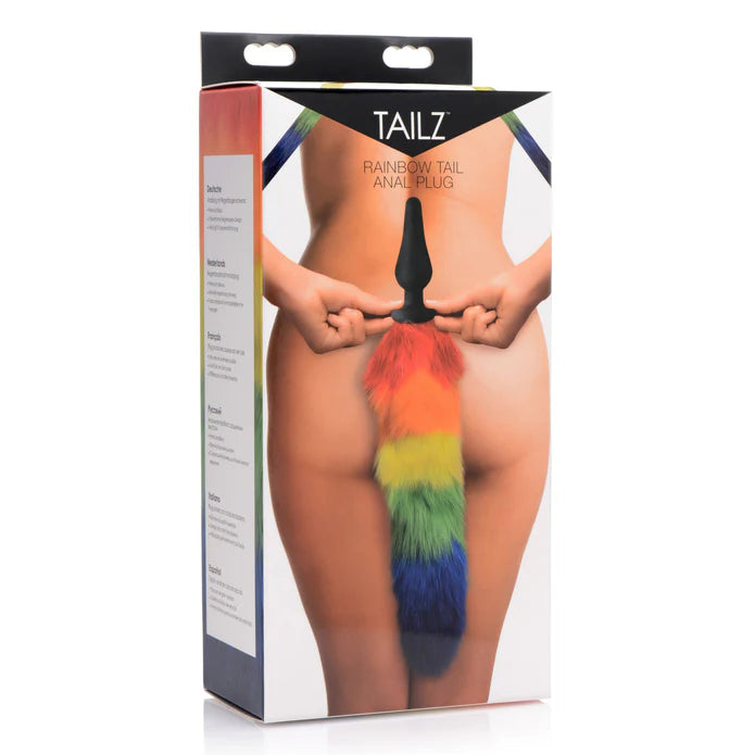Tailz Rainbow Tail Anal Plug