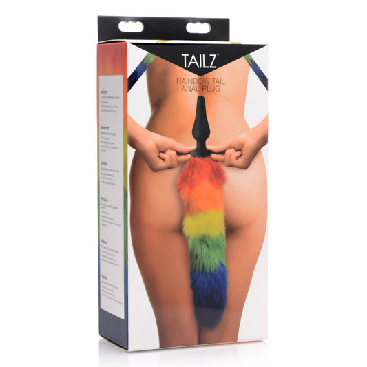 Tailz Rainbow Tail Anal Plug