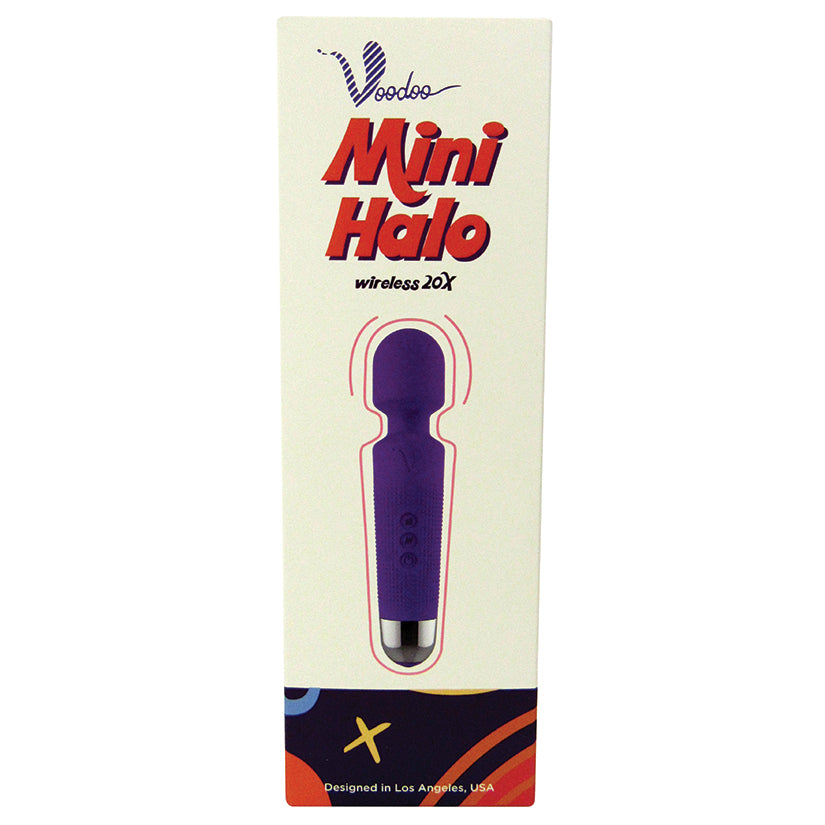 Voodoo Mini Halo Wand Massager - Purple