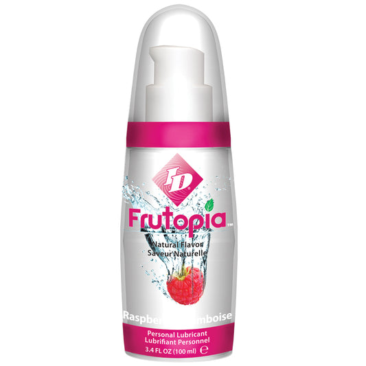 ID Frutopia Flavored Water-Based Lubricant - Raspberry 3.4oz