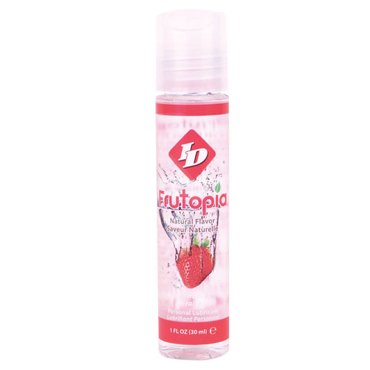ID Frutopia Flavored Water-Based Lubricant - Strawberry 1oz