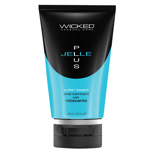 Wicked Aqua Jelle Plus Anal Lubricant 4oz