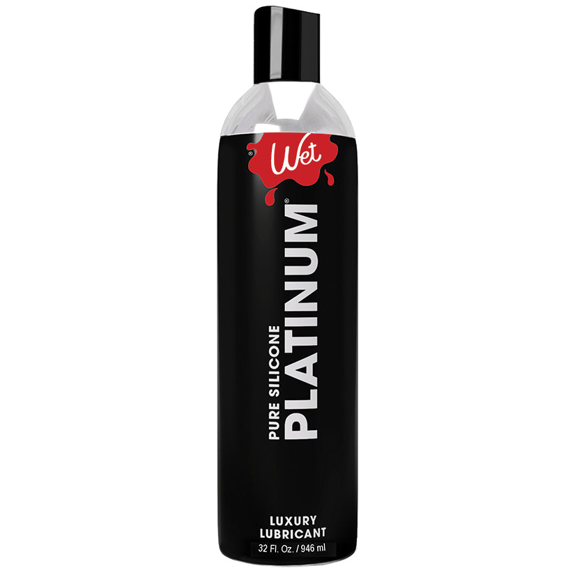 Wet Platinum Luxury Silicone Lubricant - 32oz