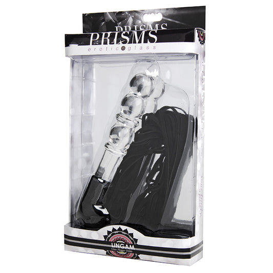Prisms-Lingam-Glass-Dildo-Flogger