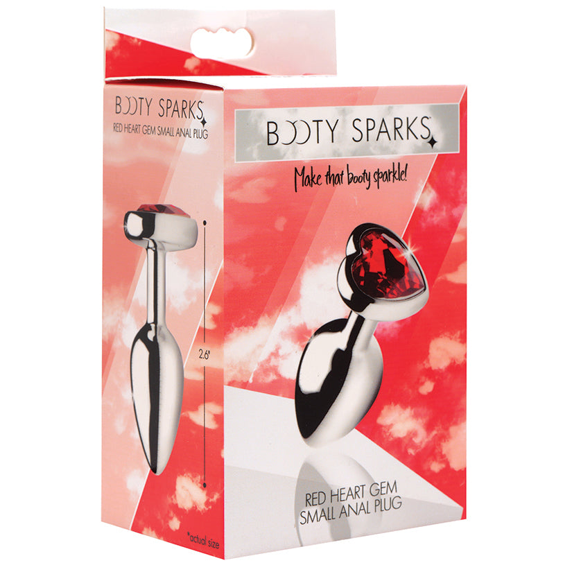 Booty-Sparks-Red-Heart-Gem-Anal-Plug-Small