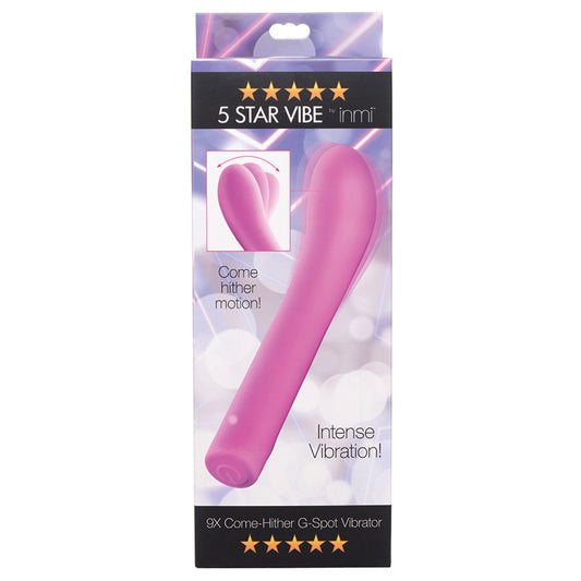 Inmi-5-Star-9X-Come-Hither-G-Spot-Silicone-Vibrator-Pink