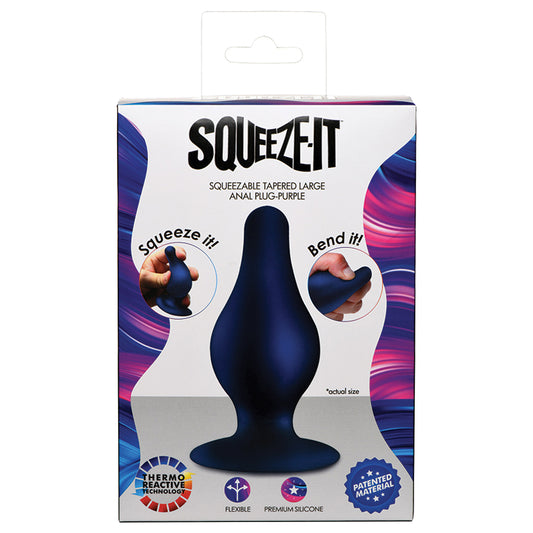 Squeeze-It-Squeezable-Tapered-Large-Anal-Plug-Blue