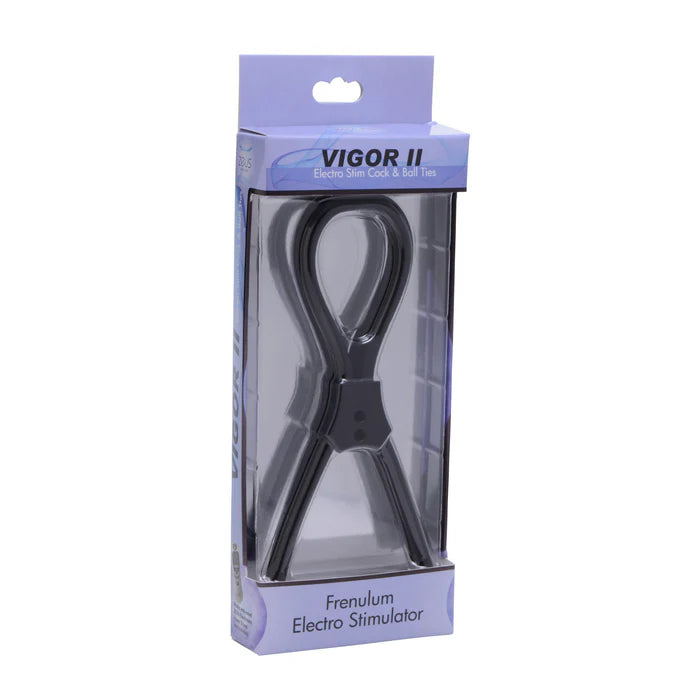 Zeus Electrosex Vigor II Cock and Ball Ties and Frenum Electro Stimulator