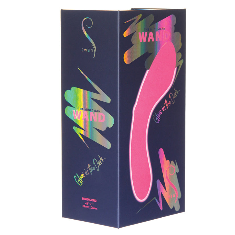Swan - The Mini Swan Wand - Glow in the Dark - Pink