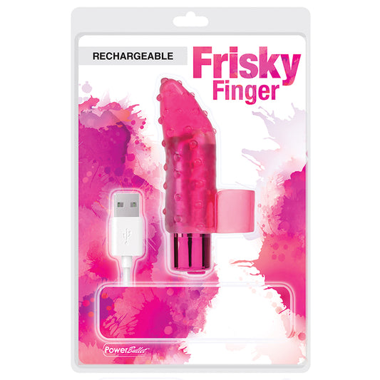 PowerBullet-Frisky-Fingers-Rechargeable-Red