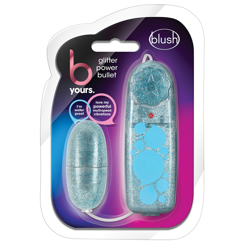 B-Yours-Glitter-Power-Bullet-Blue-2.25-Inch-Vibrating-Bullet