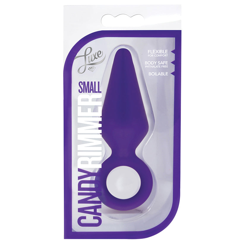 Luxe-Candy-Rimmer-Purple-3-Inch-Anal-Plug