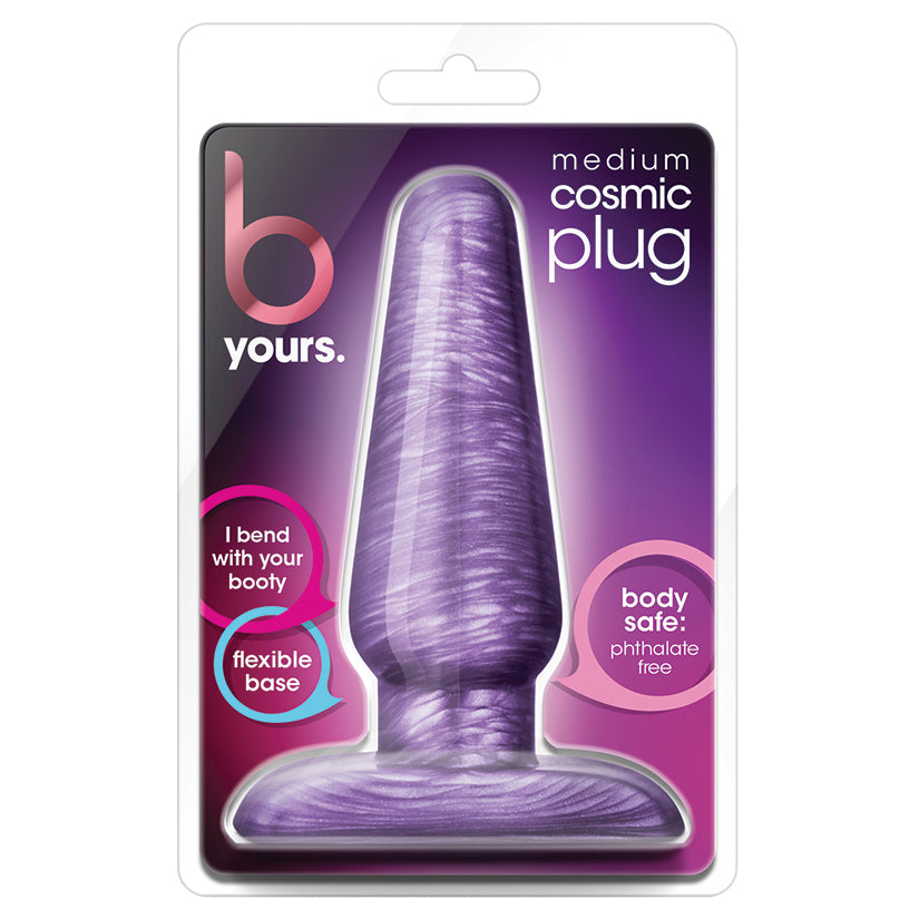 B-Yours-Cosmic-Purple-Swirl-4.75-Inch-Anal-Plug