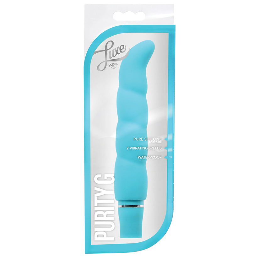 Luxe-Purity-G-G-Spot-Aqua-6.25-Inch-Vibrator