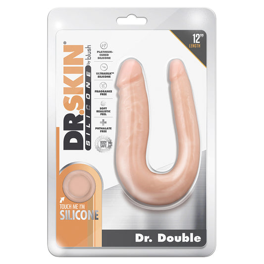 Dr-Skin-Silicone-Dr-Double-Vanilla-12.5-Inch-Long-Double-Dildo