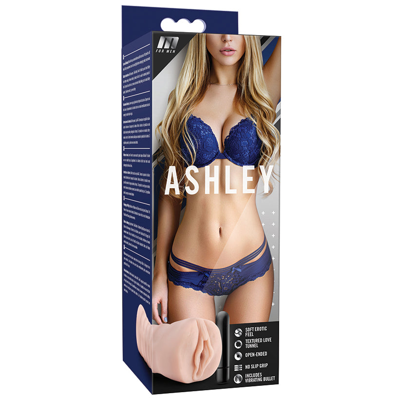 M-for-Men-Ashley-Realistic-Vanilla-Vibrating-Masturbator-Stroke