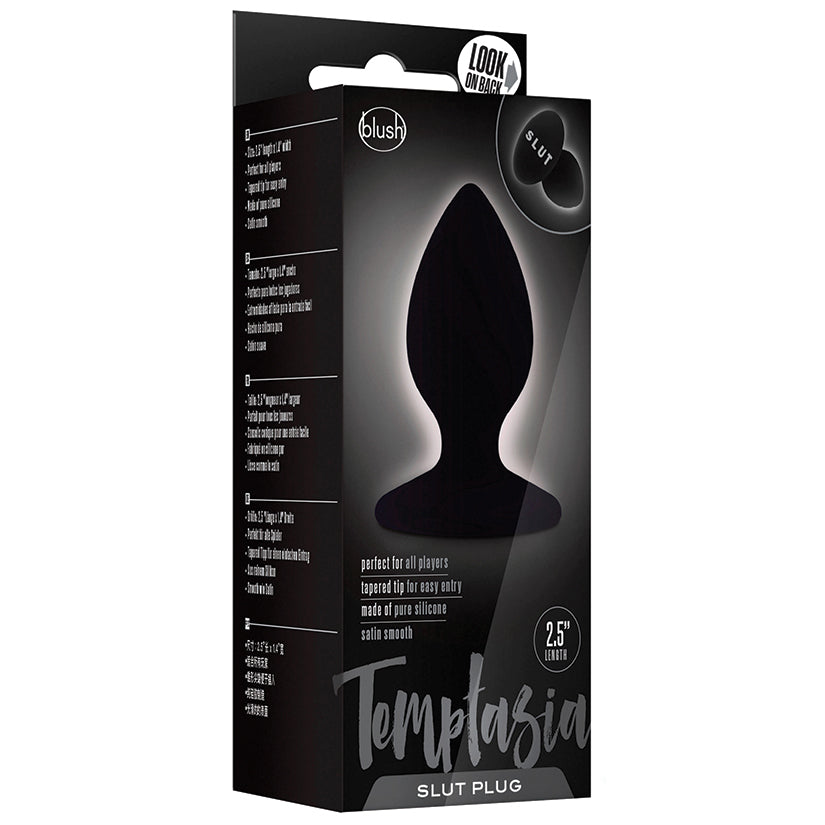 Temptasia-Slut-Black-2.5-Inch-Anal-Plug-With-Suction-Cup-Base