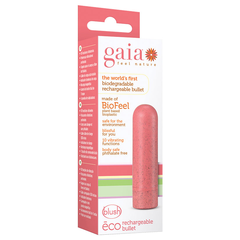 Gaia-Eco-Rechargeable-Plant-Based-3-Smooth-Multispeed-Bullet-Vibrator-in-Coral
