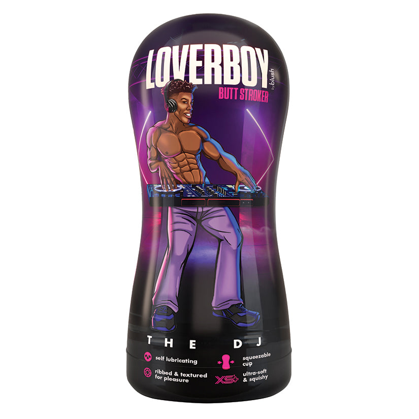 Loverboy-The-DJ-Self-Lubricating-Realistic-Brown-Masturbator-Stroker
