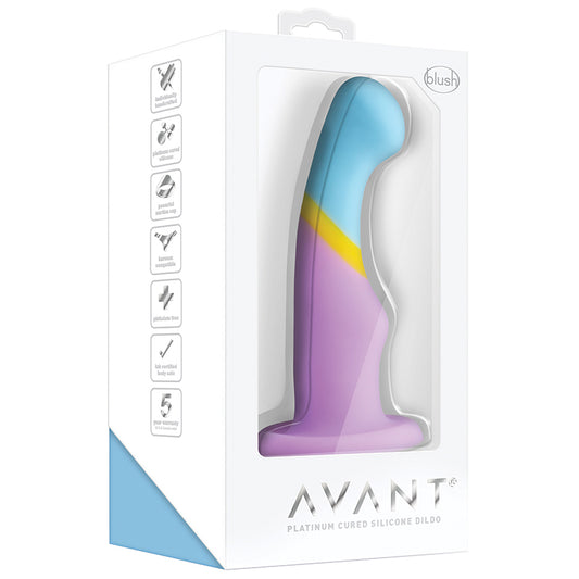 Avant-Heart-of-Gold-D14-Artisan-6-Inch-Curved-P-Spot-G-Spot-Dildo-with-Suction-Cup-Base