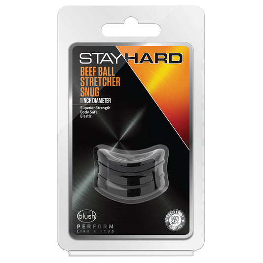 Stay-Hard-Snug-Black-Beef-Ball-Stretcher-1-Inch-Diameter