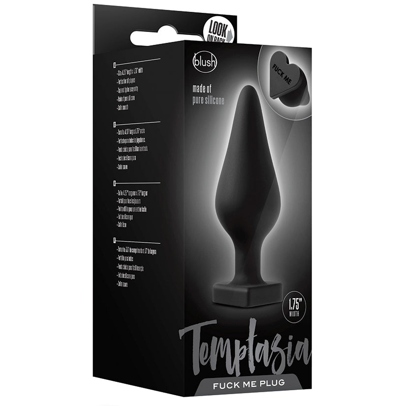 Temptasia-Fuck-Me-Black-4.25-Inch-Anal-Plug