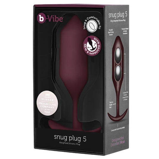 b-Vibe-Snug-Plug-5-Dark-Red