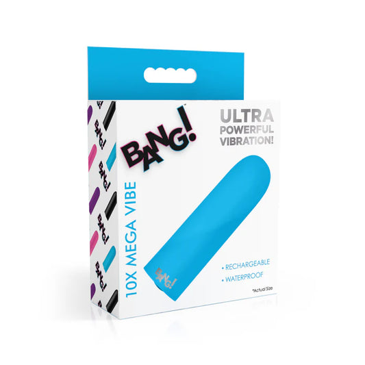 Bang! 10X Mega Vibrator - Blue
