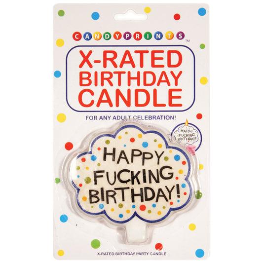 Happy Fucking Birthday Candle