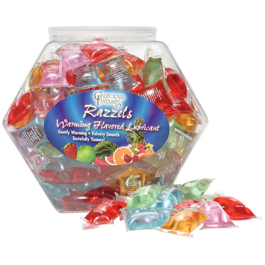 Razzels Warming Lube - Assorted 10ml 100 Pack
