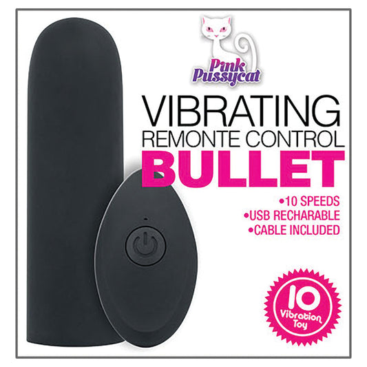 Pink-Pussycat-Vibrating-Remote-Control-Bullet