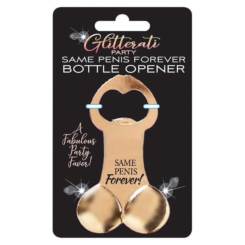 Glitterati Same Penis Forever Bottle Opener
