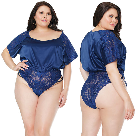 Coquette-Satin-Romper-Navy-O-S-X