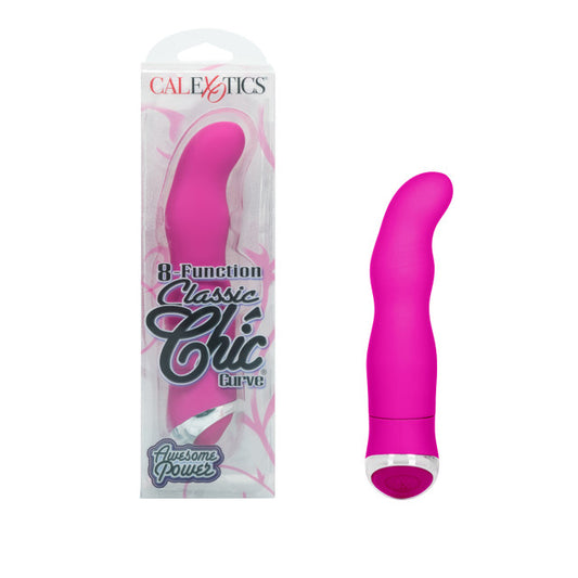CalExotics 8-Function Classic Chic Curve Vibe - Pink