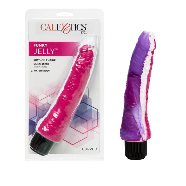 CalExotics Funky Jelly Curved Vibe