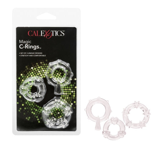 CalExotics Magic C-Rings - Clear