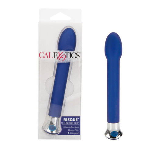 CalExotics Risque 10-Function Tulip Vibe - Blue