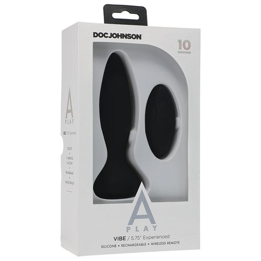 A-Play-Vibe-Experienced-Rechargeable-5.75-Plug-Black