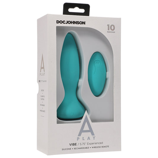 A-Play-Vibe-Experienced-Rechargeable-5.75-Plug-Teal