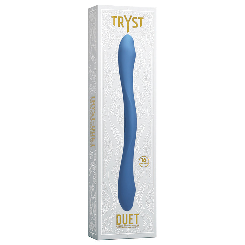 TRYST Duet Double Ended Vibrator - Periwinkle Blue