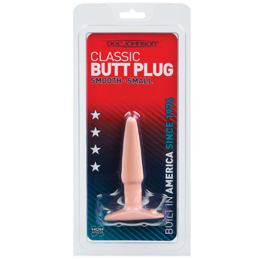 Classic-Butt-Plug-Smooth-Small-White