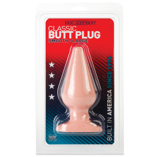 Classic-Butt-Plug-Smooth-Large-White