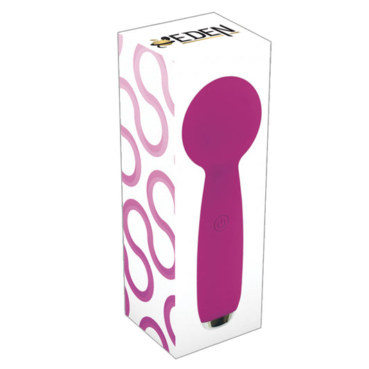 Eden Petites Lil Exclaim Mini Wand Vibrator - Purple