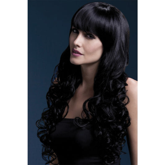 Smiffys Fever Isabelle Wig - Black 26"