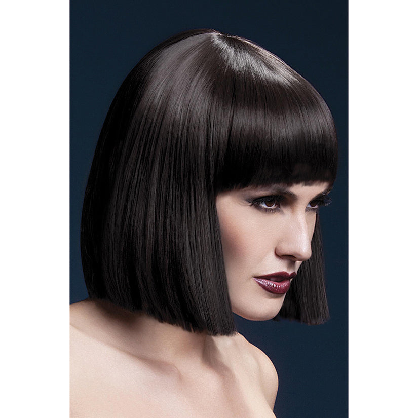 Smiffys Fever Lola Wig - Brown 12"