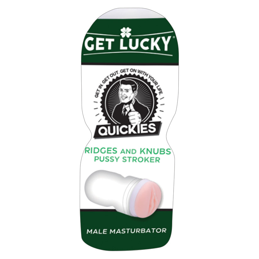 Get Lucky Quickies Ridges and Knubs Pussy Stroker