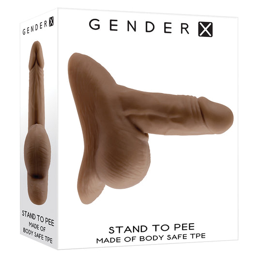 Gender X Stand To Pee TPE - Dark