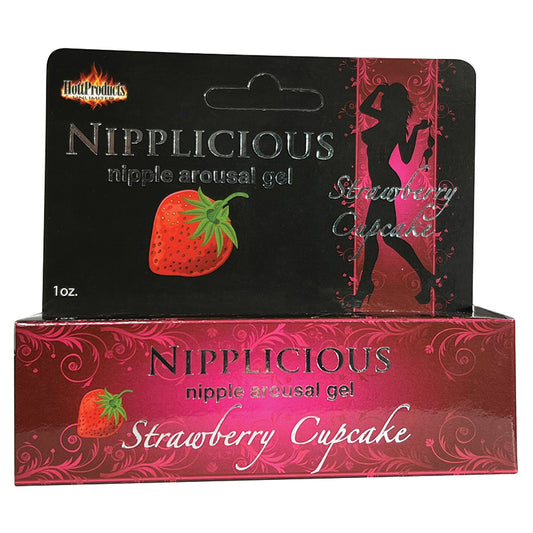 Nipplicious Arousal Gel - Strawberry 1oz