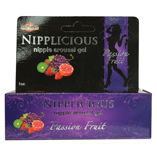 Nipplicious Arousal Gel - Passion Fruit 1oz